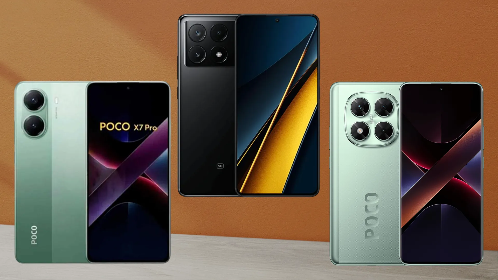 POCO X7 Pro vs POCO X7 vs POCO X6 Pro — Qual Vale Mais a Pena